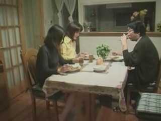 Fucking Two Sisters in a Threesome with a Perverted Japanese Husband in Nippon's XXX Porn