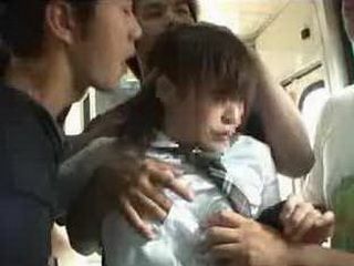 Japanese Schoolgirl Gets Horny on Train, Ready for Nippon XXX Fuck Session