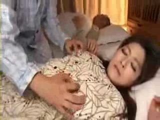 Wet and Wild Night with Sexy Stepmom Pleases Surprised Boy