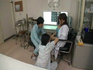 Tokyo's Best Busty Nippon XXX Doctor Fucked by Jealous Prisoners