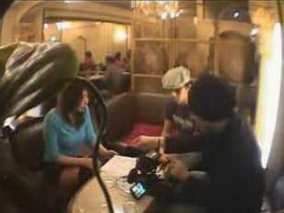 Fucking an Asian girl in a public restaurant - a secret pleasure